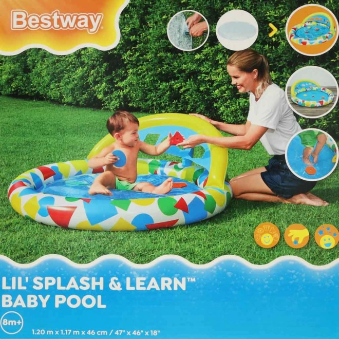 Dječji bazenčić s jastukom BESTWAY