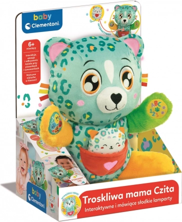 Troskliwa Mama Czita interaktivna plišana igračka za bebe BABY CLEMENTONI