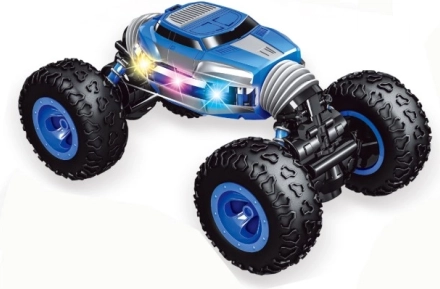 RC auto s daljinskim upravljanjem putem sata – plavo