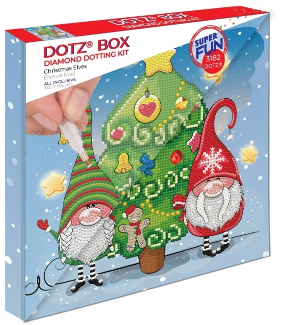 Set Diamond Dotz Božićni vilenjaci
