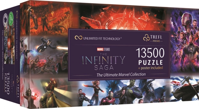 TREFL Puzzle UFT Marvel: Konačna zbirka 13500 dijelova