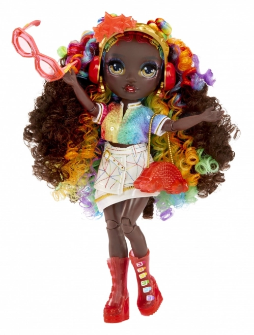 Rainbow High Creative Crystals lutka Iris Bow