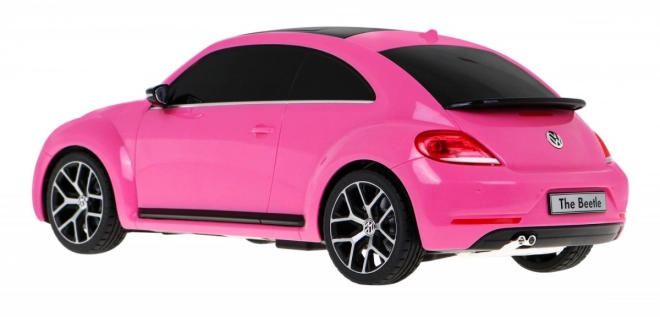 Auto na daljinsko upravljanje R/C Volkswagen Beetle Rastar 1:14 ružičaste boje