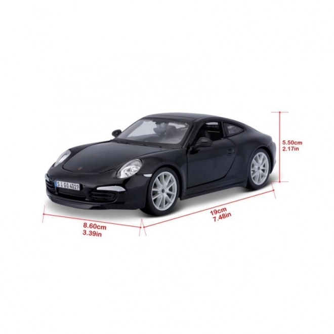 Model automobila Porsche 911 Carrera S crni