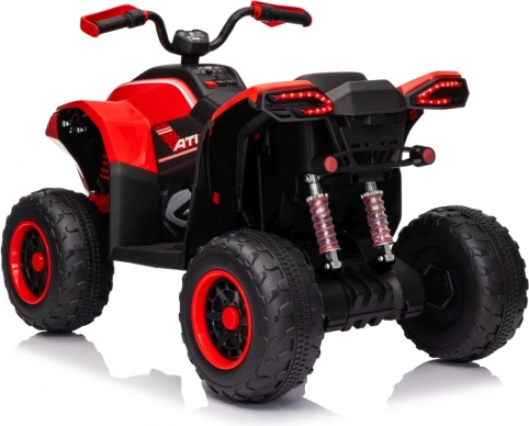 Četverokotač Fast Wheel crvena