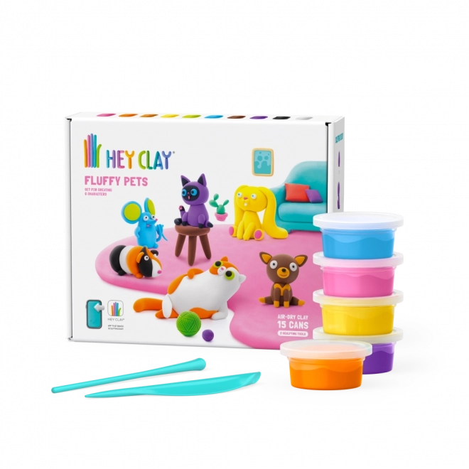 Modelirajuća masa Hey Clay slatke životinjice