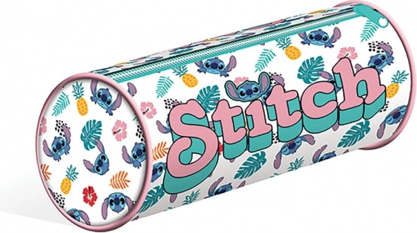 Okrugla pernica Lilo i Stitch bijela