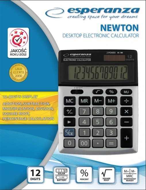 Elektronički stolni kalkulator newton ecl102