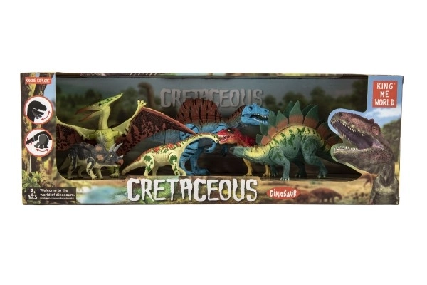 Set pokretnih dinosaura 6 kom