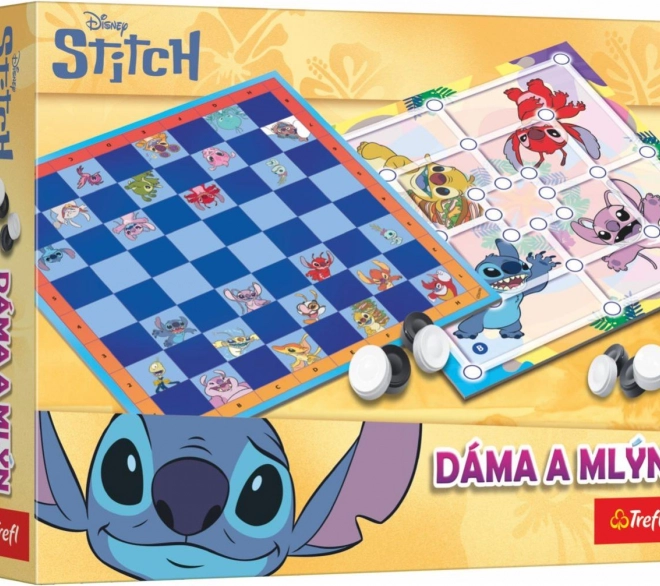 Dama i Mlin Lilo & Stitch društvena igra
