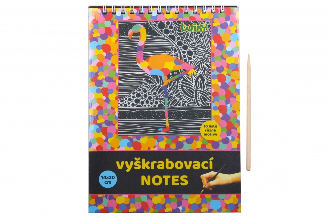 Blok za grebanje 14x20cm / 10 listova