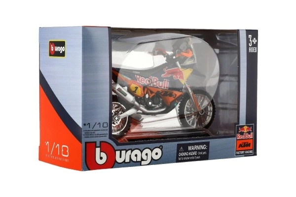 Bburago crveni Bull KTM Rally Dakar 2019 motocikl 1:18