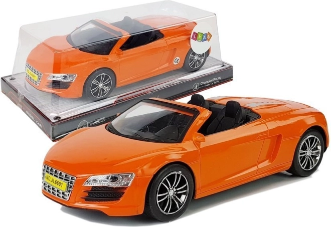 Igračka kabriolet s navojnim pogonom narančasta 1:18