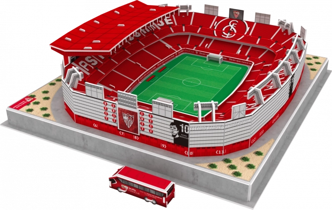 Svjetleća 3D puzzle stadion Ramón Sánchez-Pizjuán - FC Sevilla