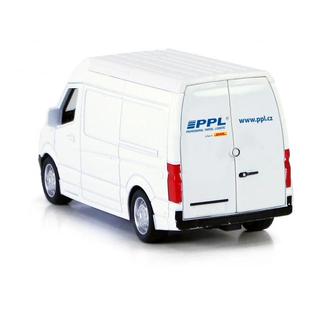 Metalni auto PPL s vratima koja se otvaraju 14 cm