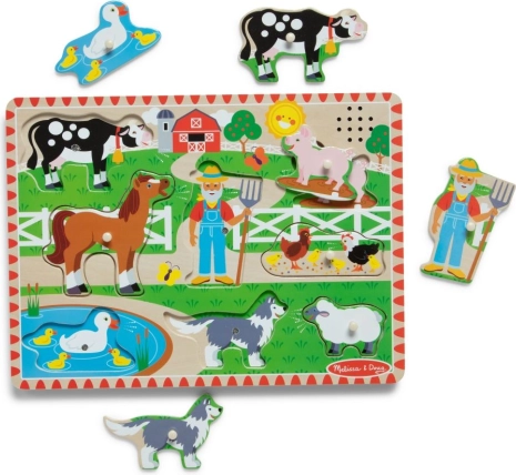Drvene farma slagalice Melissa & Doug