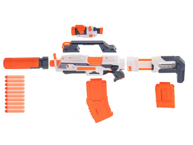 Modularni Blaster mitraljez 4u1 + 30 strelica