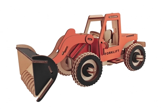 Woodcraft Drvene 3D puzzle Bager