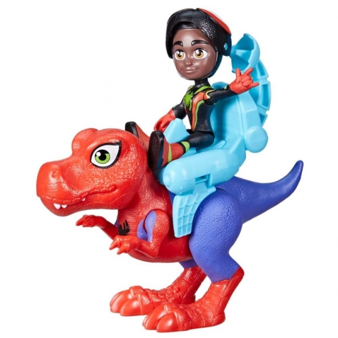 Spider-man kvaki i njegovi nevjerojatni prijatelji figurica s dinosaurom i dodatnom opremom