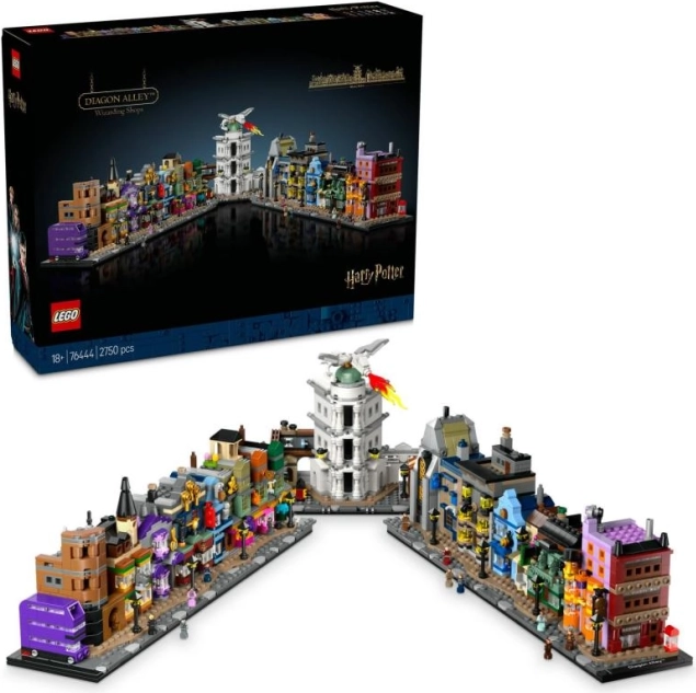Minijaturni model Čarobnjačke trgovine u Ulici Nokturno od LEGO Harry Potter
