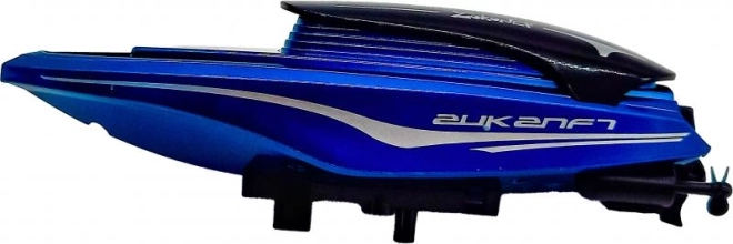 Moderna plava RC brod