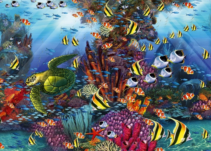 ALIPSON puzzle koraljni greben 1500 dijelova