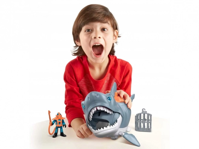 Mega napadajući morski pas Imaginext s pokretnom čeljusti
