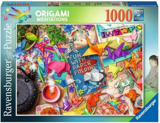 Puzzle Ravensburger Meditacija s origamijem 1000 dijelova