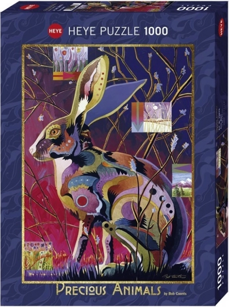 Puzzle od 1000 dijelova – zec (dragocjene životinje)