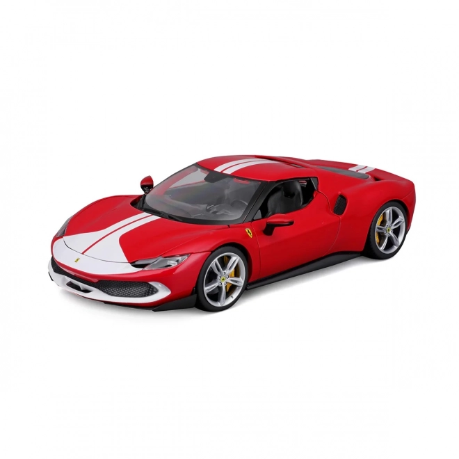 Model auta Bburago Ferrari 296 GTB Assetto Fiorano crveni 1:18