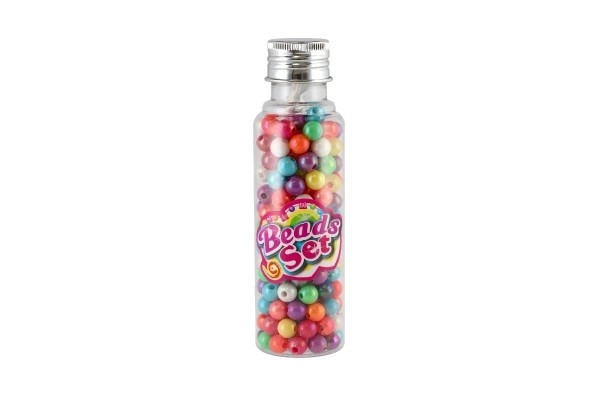 Perlice s uzicom plastika mix boja u plastičnoj kutijici 3,5x12,5cm