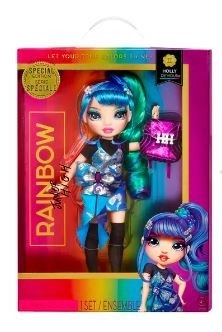Lutka Holly De Vious iz posebne edicije Rainbow High Jr High