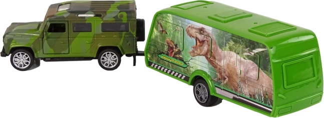 Prikolica s motivom dinosaura