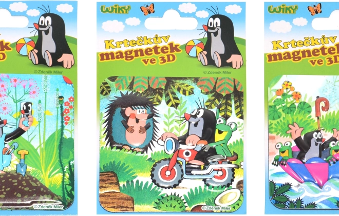 Magnet 3D Krtko plastični