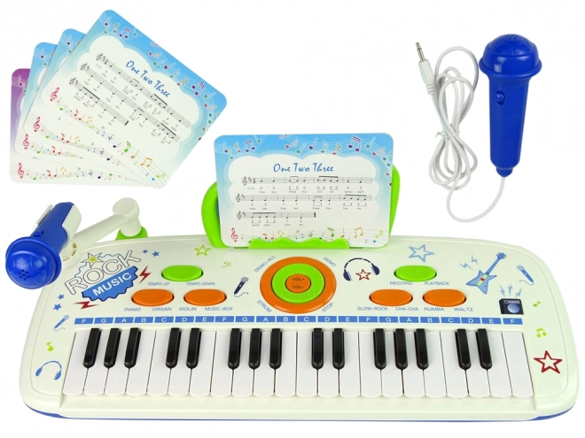 Električna klavirna klavijatura za djecu Blue USB note