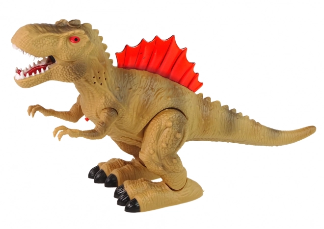 Interaktivni dinosaur s vodenom parom i svjetlosnim efektima