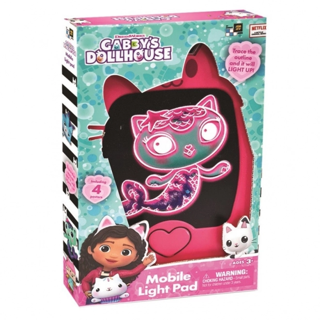 Gabi Prijenosna osvijetljena ploča Cat House