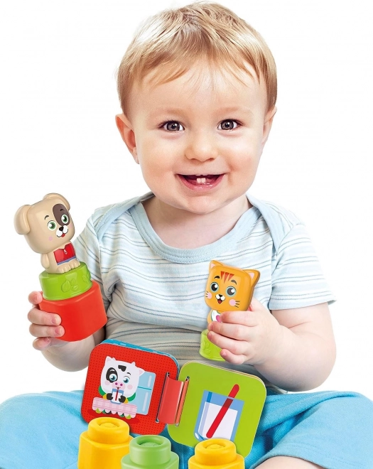 CLEMENTONI Soft Clemmy Igraći set s knjižicom Draga životinjica