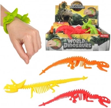 Silikonska rastezljiva narukvica dinosaurus – antistresna narukvica za djecu