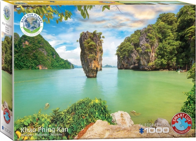 Puzzle Eurographics Spasimo naš planet: Tajland 1000 dijelova