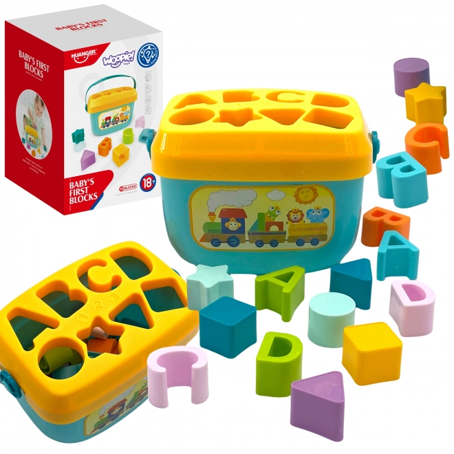 Woopie dječji sorter i kofer s učenjem abecede i oblika