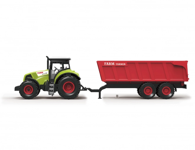 Traktor s prikolicom i efektima 36 cm