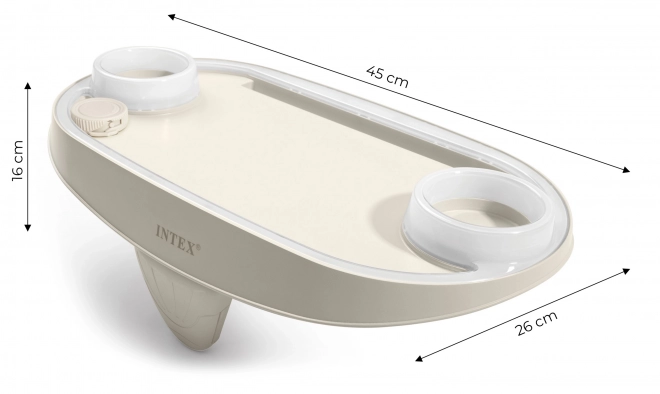 Držač za napitke s LED osvjetljenjem i prostorom za tablet, telefon SPA INTEX 28520