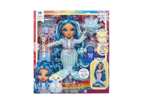 Rainbow High Zimska fashion lutka - Skyler (Plava)