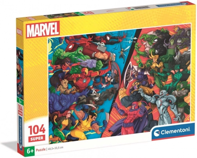 Clementoni Puzzle Avengers vs. Zlikovci 104 dijelova