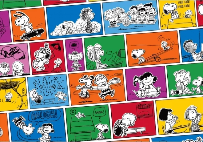 Puzzle 1000 dijelova Compact Peanuts Fistaszki