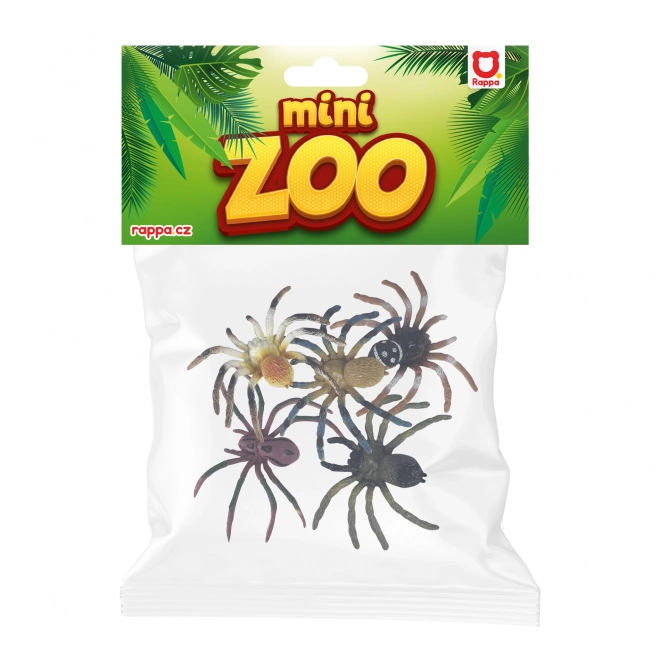 Dekorativni plastični pauci set od 5 kom