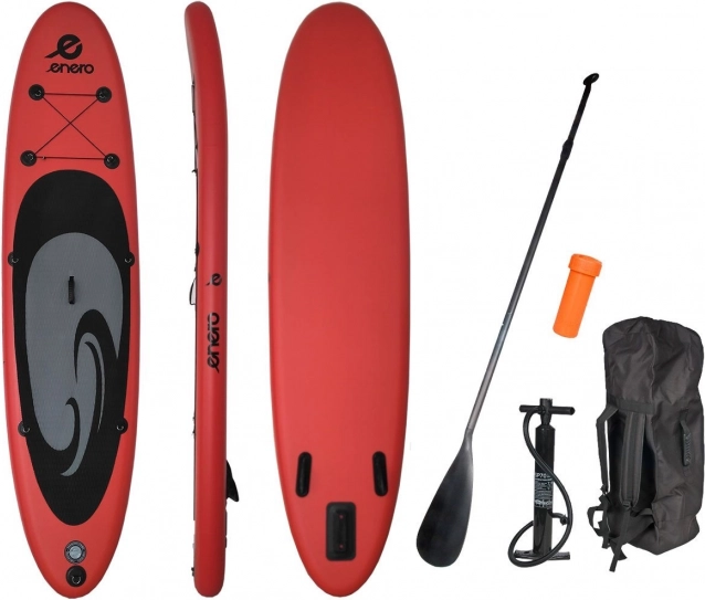 Paddleboard ENERO 320 cm crveno-crno-sivo
