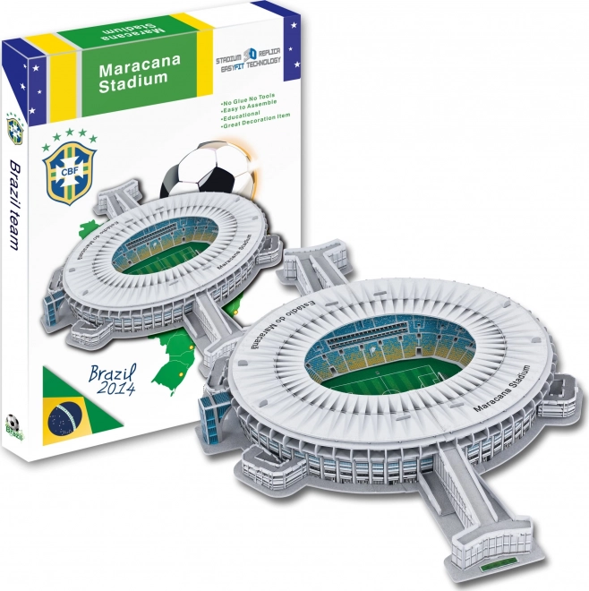 STADION 3D REPLIKA 3D slagalica Višenamjenski stadion Maracanã 123 dijelova