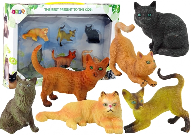 Set 6 figurica Domaće mačke